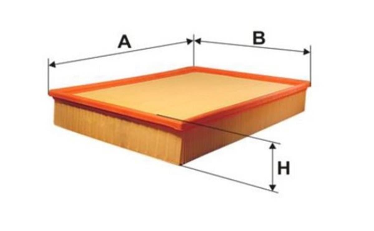 Vw Crafter Mercedes Sprinter 2.5 Tdı Hava Filtresi Grat (06-)