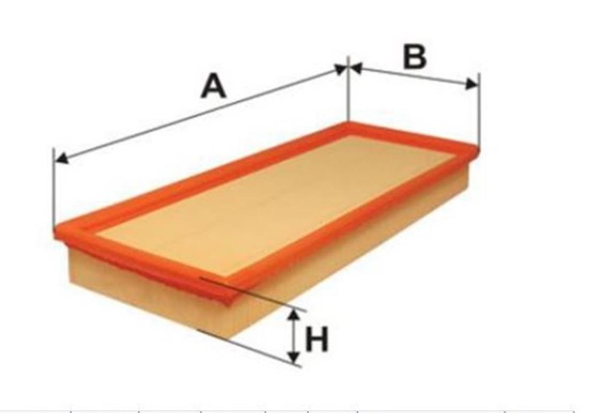 Volkswagen 1303 Golf D Hava Filtresi Grat