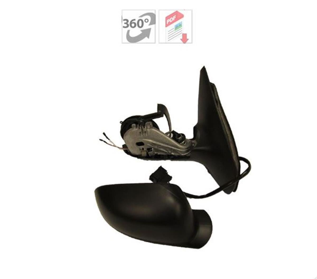 Vw Golf Bora 98- Dış Ayna Sağ Elektrikli Viewmax