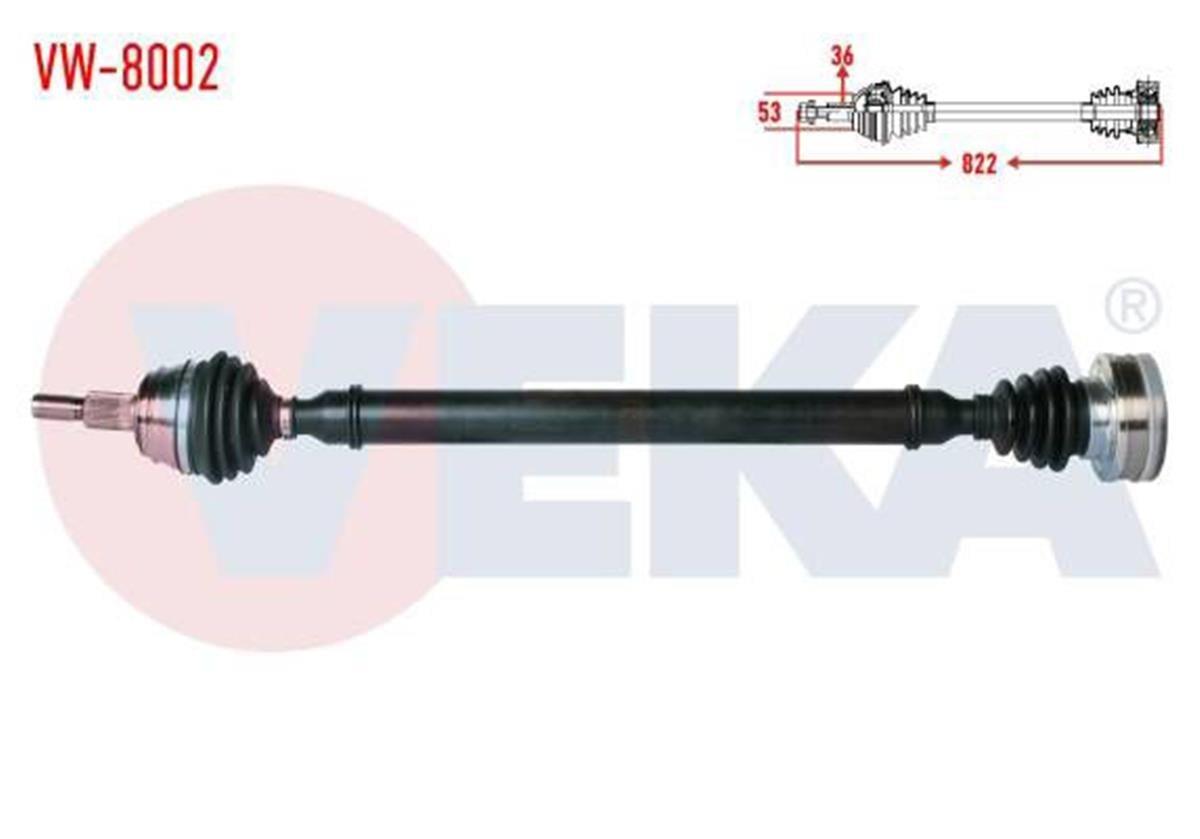 Vw Golf 4 Aks Komple Sağ Veka