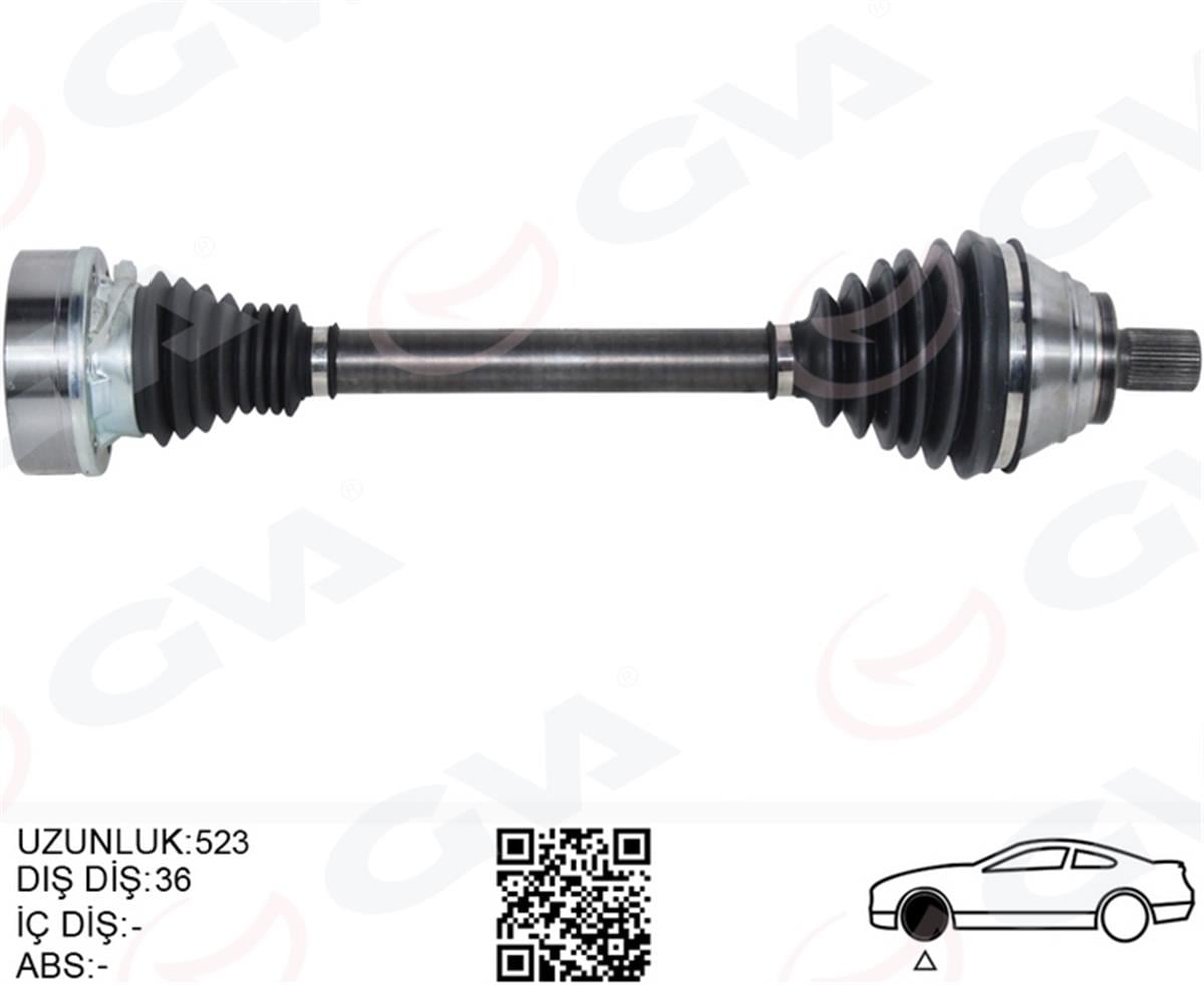 Volkswagen Golf Plus Golf 5 Aks Ön Sol 5Q0407271bp-5Q0407451x