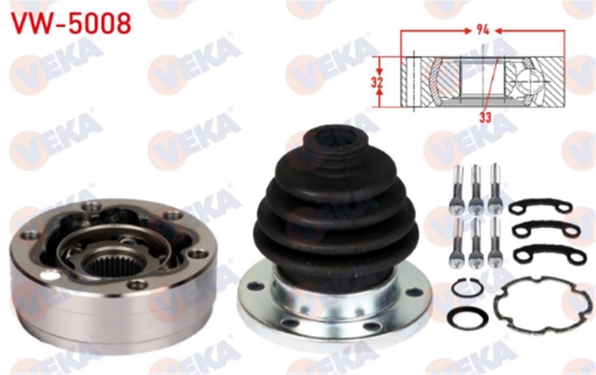 Vw Golf 4 İç Aks Kafası Veka