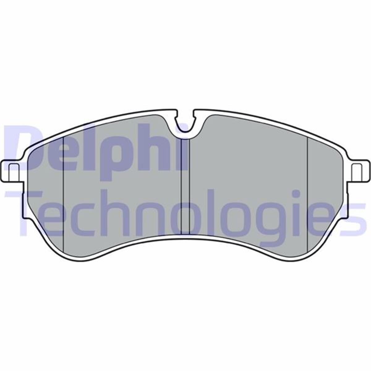 Vw Crafter Ön Fren Balatası Delphi (2009-2016 Ve Sonrası)