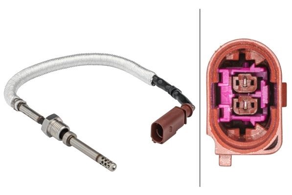 Volkswagen Egzoz Sıcaklığı Sensörü 220 Mm