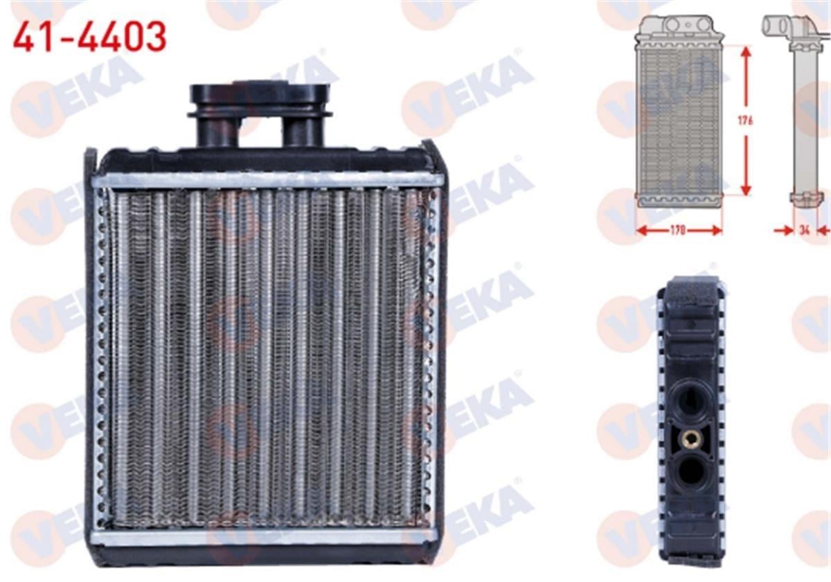 Veka Kalorifer Radyatörü Polo 9N 1.4 Tdı Mekanik 6R0819031