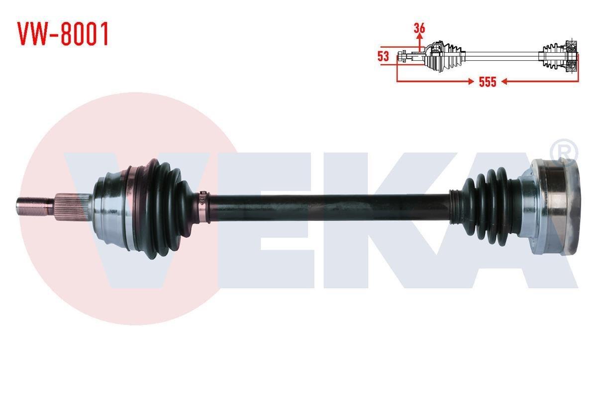 Vw Golf 4 Aks Komple Sol Veka