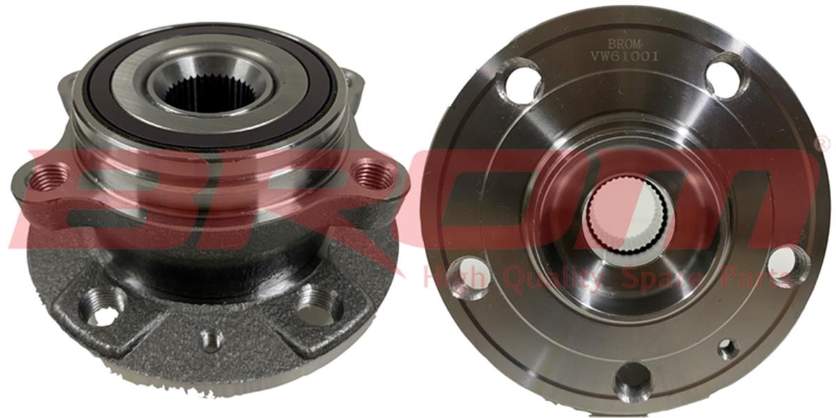 Volkswagen Caddy 3 Touran A3 Ön Teker Poryası Rulmanlı 1T0498621-3C0498625-5K0498621