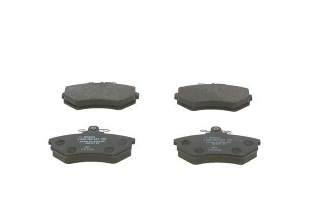 Volkswagen Golf 2 3 Polo Ön Balata İnce 357698151A-357698151D-Wva20669