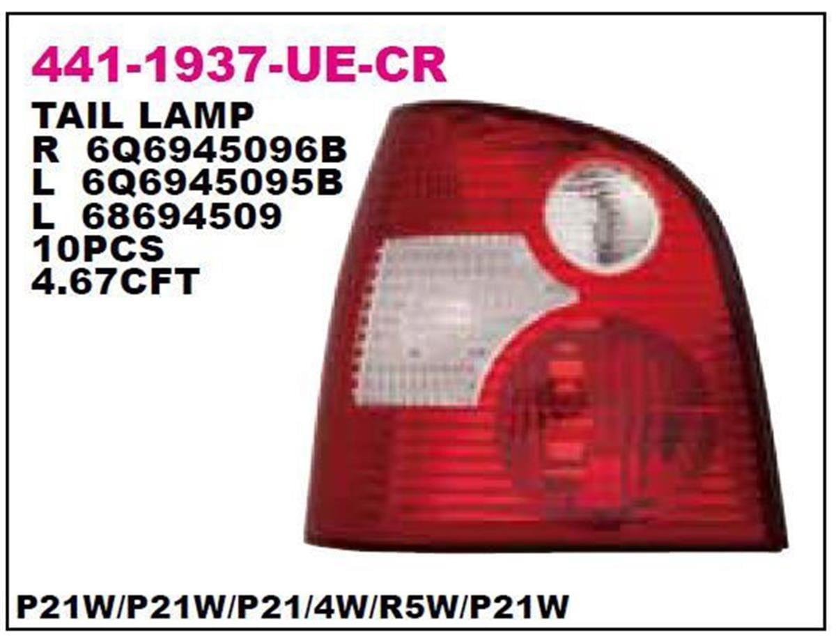 Vw Polo V Sol Stop Lambası Depo (2002-2005) 6Q6945095b
