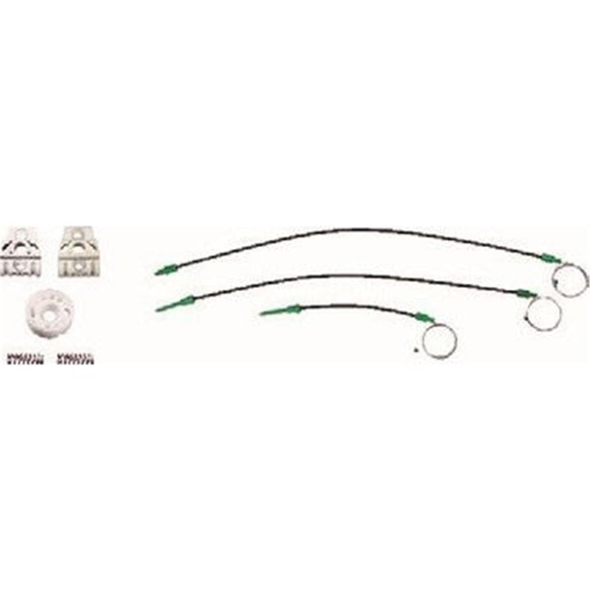 Vw Golf 5/Jetta Ön Cam Kriko Halatı Seti Mtj Sol