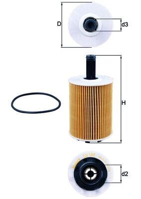 Volkswagen T5-T4-Passat-Polo-Bora-Golf-Jetta-Touran-Tiguan, Seat... MAHLE