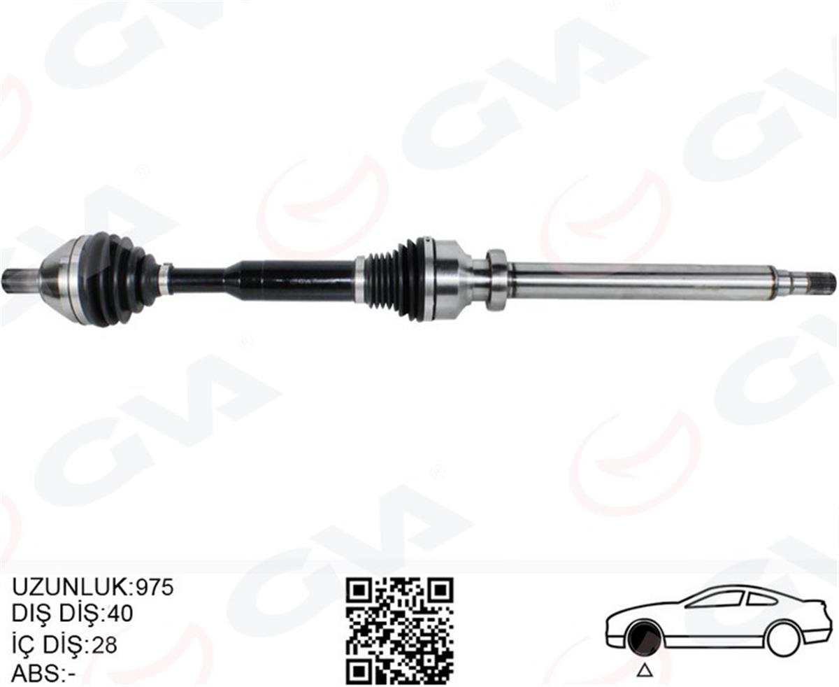 Volvo Xc60 1 (10-15) D3-D4-T5-T6 Xc60 2 Ön Aks Komple Sağ 36010216 31325111