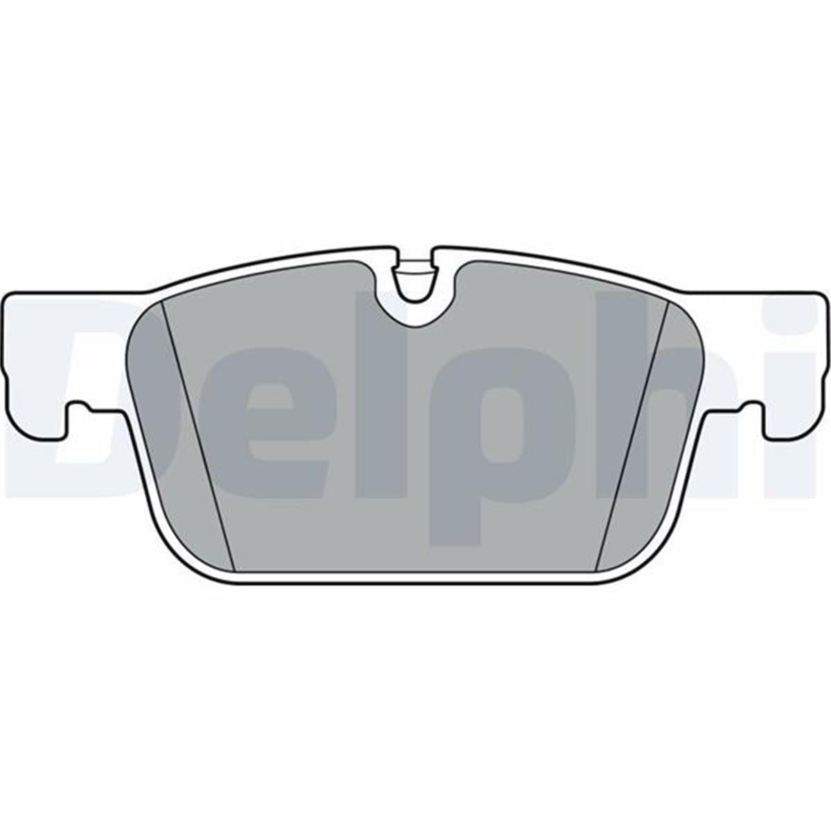 Volvo S90 V90 Xc60 Fren Balatası Delphi 2016 Ve Sonrası