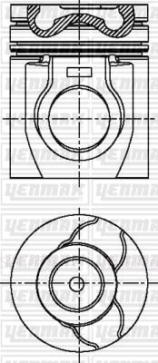 Volvo P 3028 Euro 3 Piston Segman Q107.0MM STD YENMAK