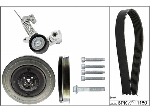 Volvo S60 D4 D5 Alternatör Gergi Rulmanı INA