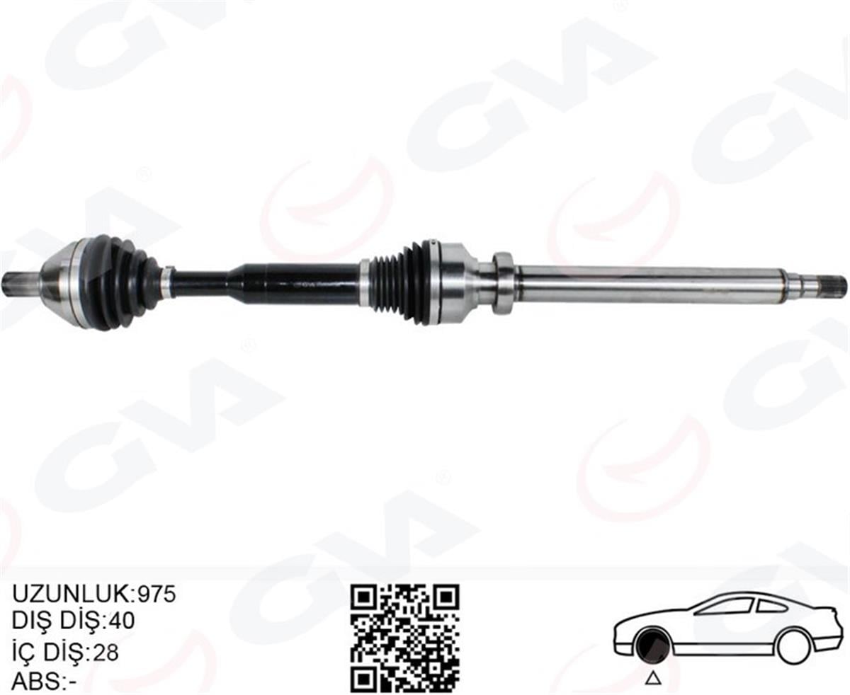 Volvo Xc60 1 (10-15) D3-D4-T5-T6 Xc60 2 Ön Aks Komple Sağ 36010216 31325111