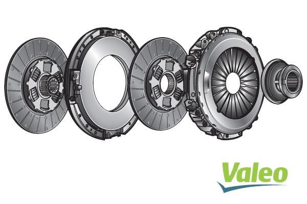 Volvo FH12 FM12 340-460HP Engine D12 FH13 FM1 3'lü Debriyaj Takımı [Twin... VALEO