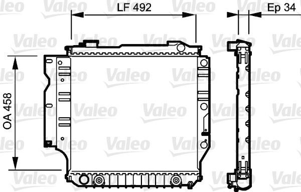 Jeep Wrangler Radyatör VALEO