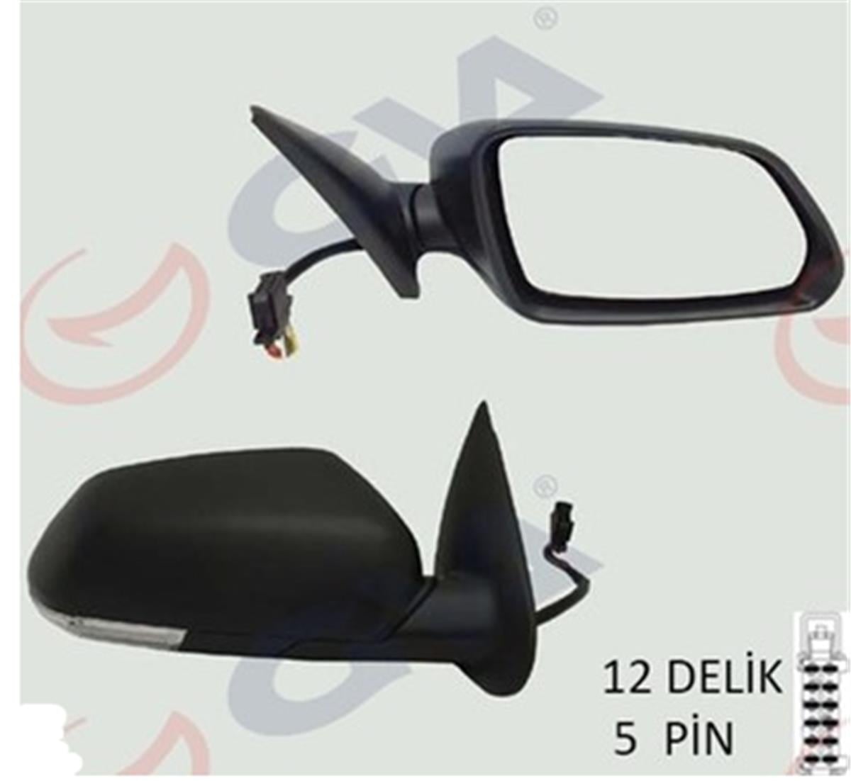 X Dış Dikiz Aynası Elektrikli Sağ Octavıa 04 Sinyalli Vm-605Ehr Xx