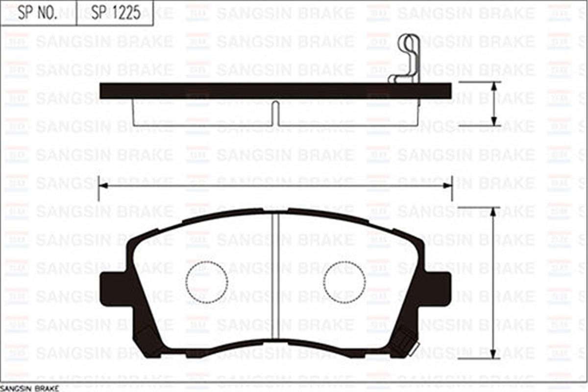 X Ön Balata Subaru Forester 2.0-2.0T 97-02 -Legacy Iı 2.5I 4Wd 96-99 Gdb3217