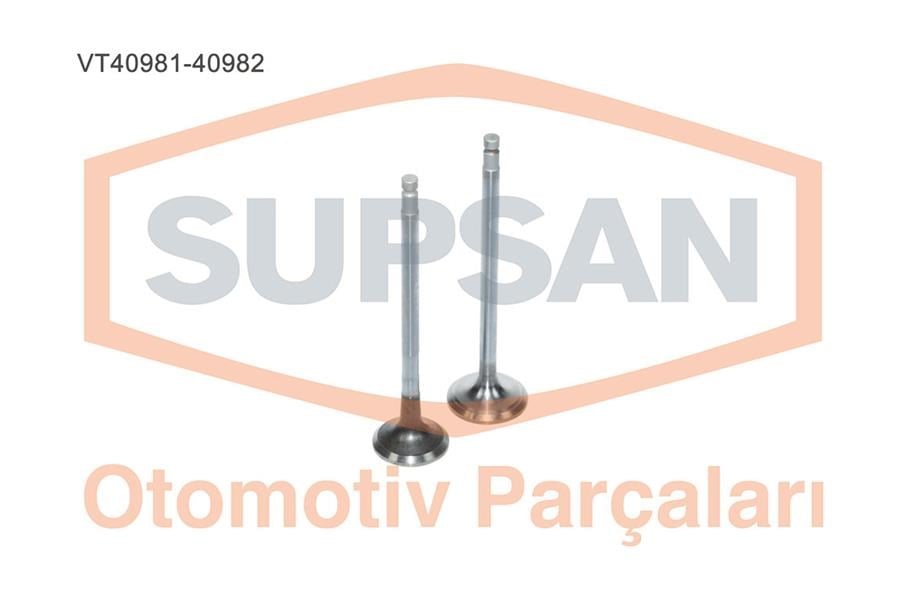 Nissan X-Trail Emme Egzoz Subap 2.2 16 Valf SUPSAN