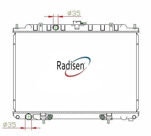 Nissan X-Trail Radyatör RADISEN