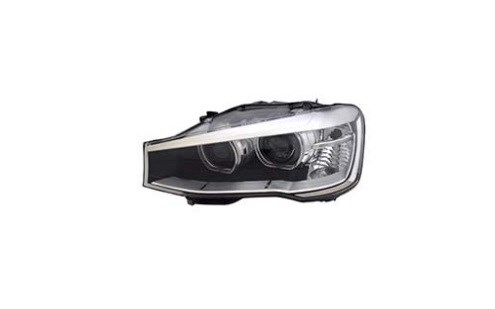 BMW X3 Ön Far Elektrik Motorlu Xenon Tip LED'li Sol TYC