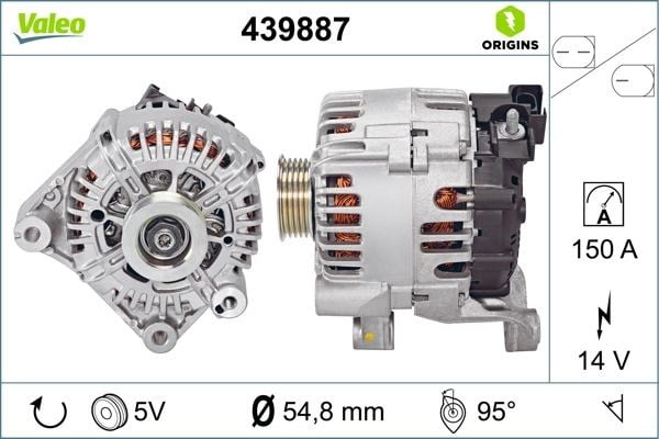 BMW X5 X6 3.0d Alternatör VALEO