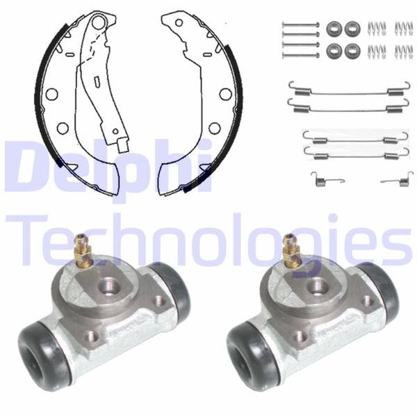 Citroen Xsara Peugeot 306 Arka Fren Pabuç Kiti DELPHI