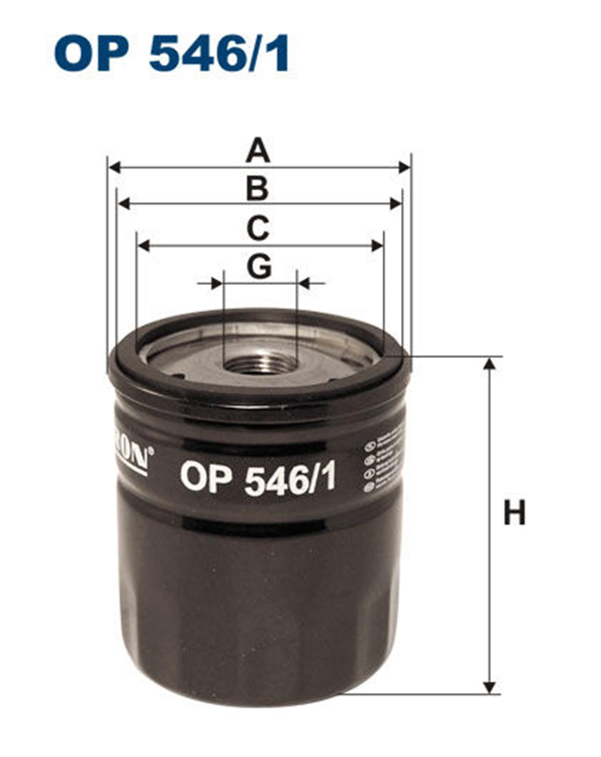 Ford Yağ Filtresi 1039020-89FF6714A2E-6607326-12