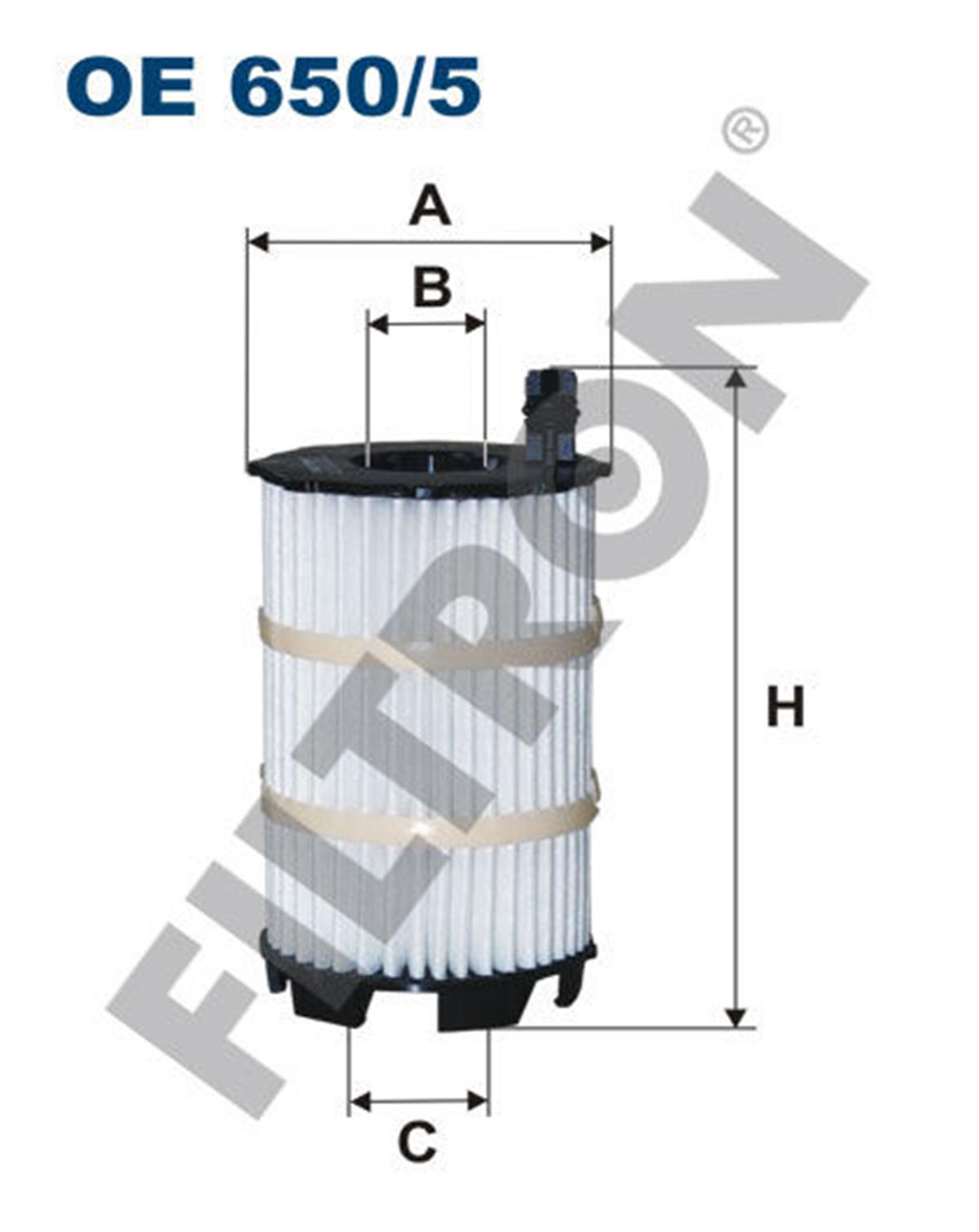 Passat A4 A6 A8 2.5Tdı Yağ Filtresi Fıltron Afb-Akn Motor (97-06) 059115561A-059115561B-05911556