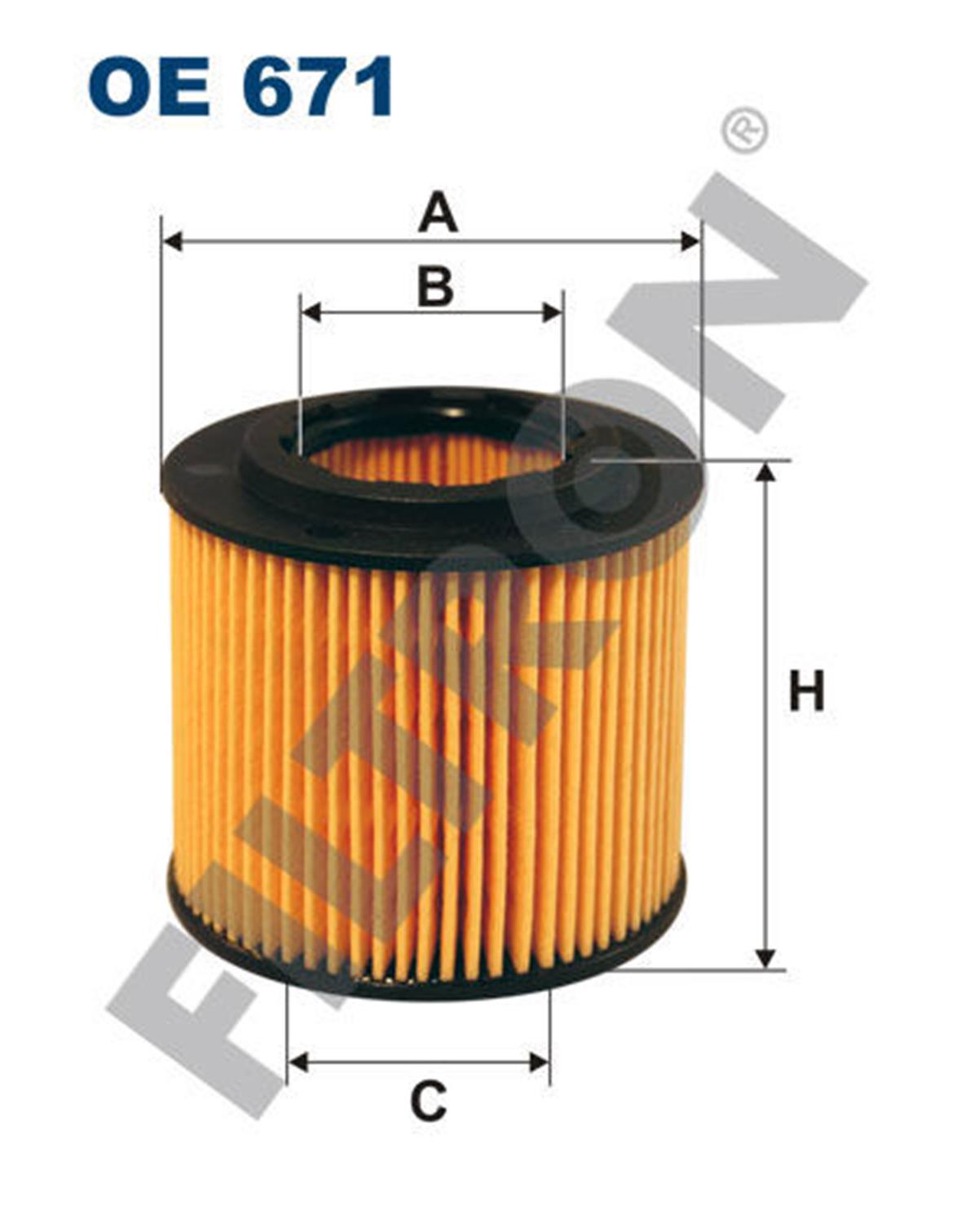 Vw Polo/Fox, Seat Cordoba/Ibiza, Skoda Fabia Yağ Filtresi Fıltron 1.2/1.2 12V 03D115466a-03D198819-03D198819