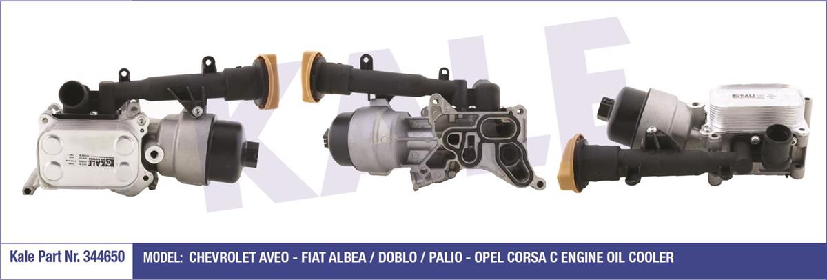 Yağ Soğutucusu Sogutucu İçınde Yenı Nesıl Doblo-Albea-Palio-Corsa C 1.3 Mtj