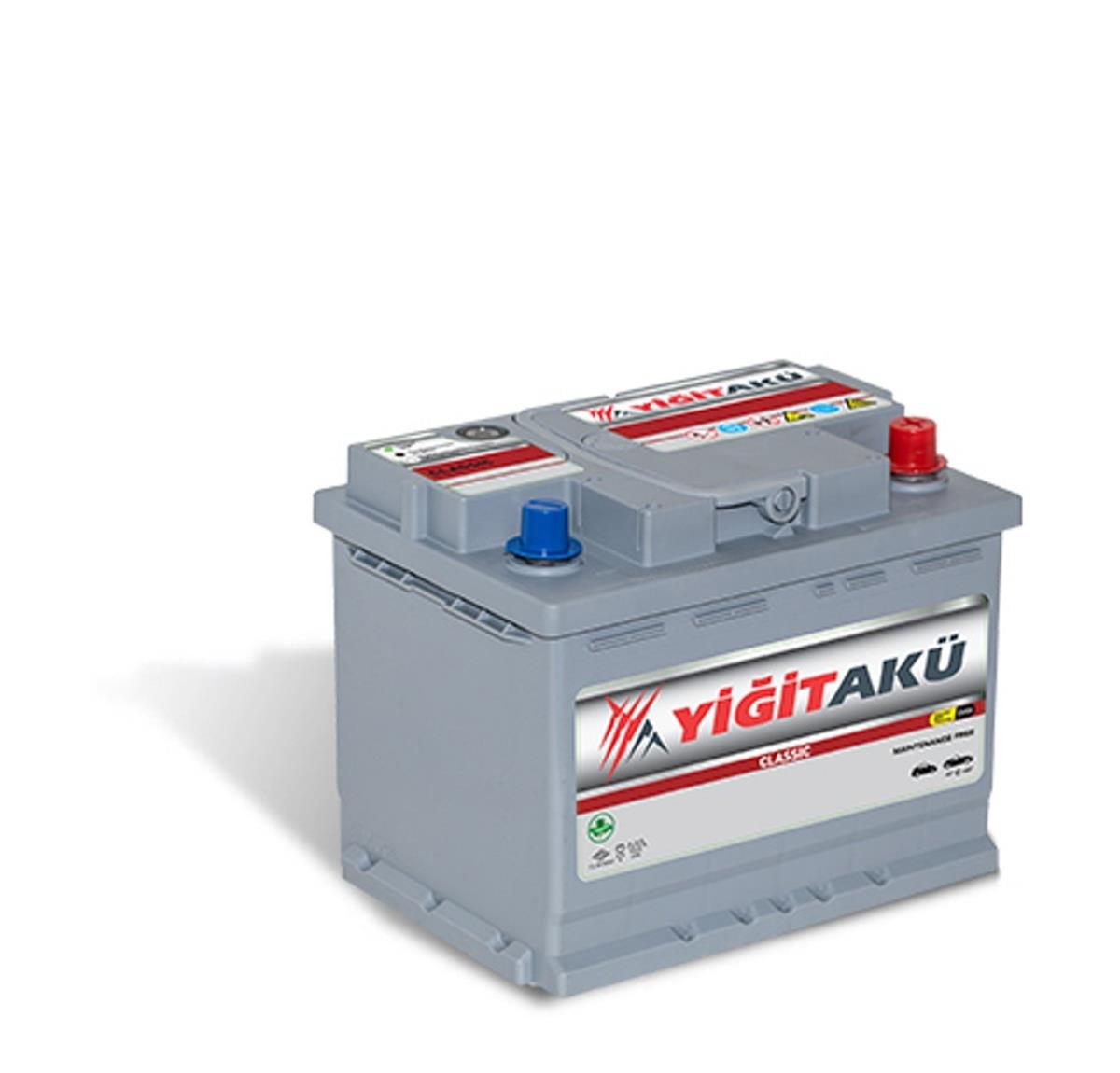 Yıgıt Aku 12V 100Ah L5b Duz Mf Exment Ind Sulu Aku