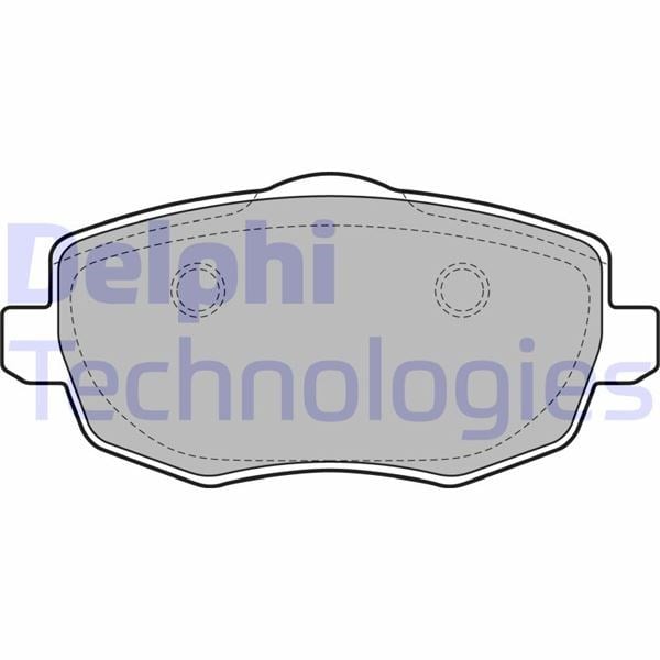 Lancia Ypsilon Ön Fren Balatası DELPHI