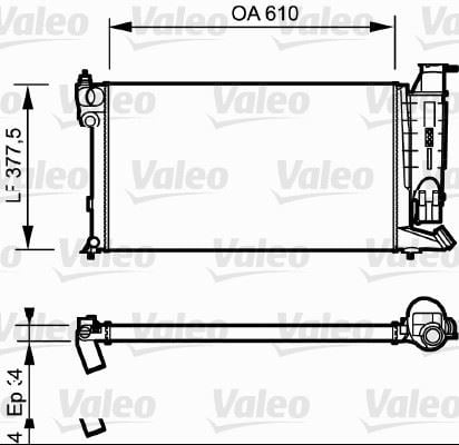 PSA ZX 306 Radyatör Dizel Klimalı VALEO