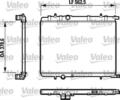 Peugeot 307 Citroen C4 Partner Berlingo Radyatör 1.4 16V-1.6 16V-2.0 Hdı...