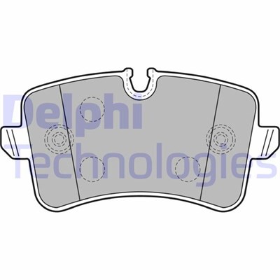 Audi A4 Arka Balata DELPHI