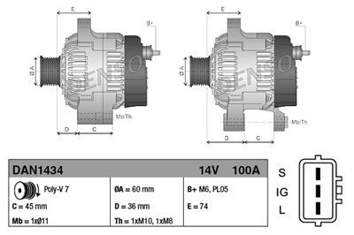 Toyota Avensis Alternatör