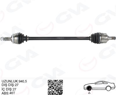 Hyundai İ30 (2007-2011) Komple Aks Sağ 1.6L 495002L210-495002L212