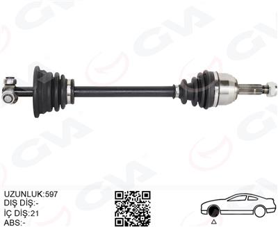 Renault Express F40.G40 Ön Aks Sol 1.9 D (85-98) 7701351937-8200323960-77013511