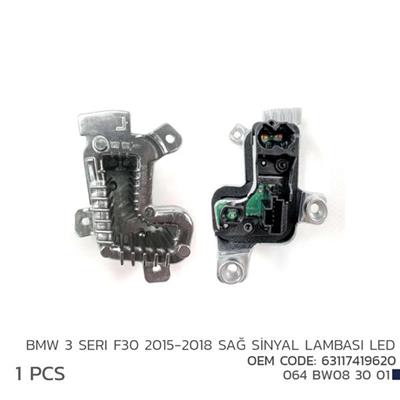 Bmw 3 F30 (2015-2018) Sağ Sinyal Led Modül 63117419620