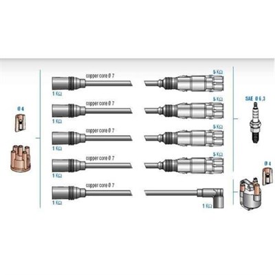 Volkswagen Bora Golf IV Passat Audi A3 A4 Seat Ibiza Skoda Octavia Bujisi... DODUCO