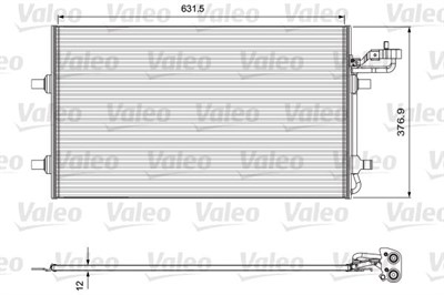 Volvo C30 S40 V50 1.6-2.0 D Kurutucusuz Klima Radyatörü