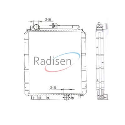 Mitsubishi Canter Radyatör 7.5 ve 3.5 Ton RADISEN