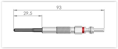 Opel Antara Captiva Cruze Lacetti Nubira 2.0 D Kızdırma Bujisi 96440144