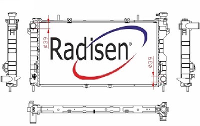 Chrysler Voyager III Radyatör RADISEN
