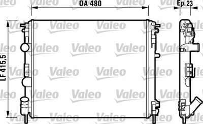 Renault Clio Iı Kangoo Logan Solenza Radyatör 1.5Dci-1.4-1.6 16V-1.9Dtı...