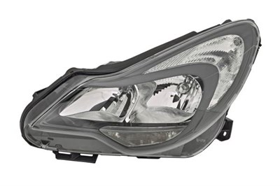 Opel Corsa D Sol Far Siyah Motorlu H7 VALEO