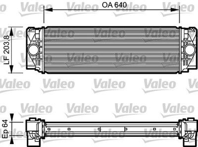 Volkswagen Crafter Turbo Radyatörü Intercooler
